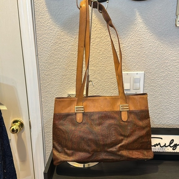 Etro Shoulder Bag with Long Handles - Picture 1 of 12